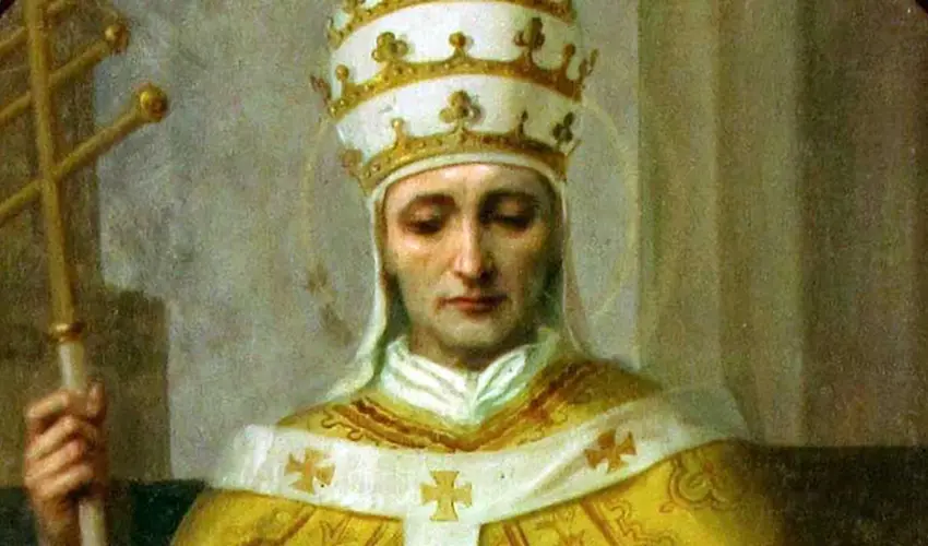 Paining of Pope Leo IX